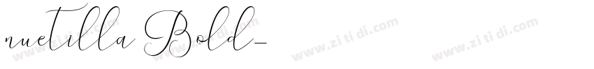 nuetilla Bold字体转换